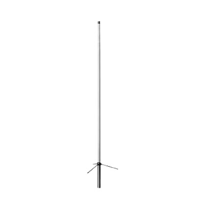 Antena base UHF, fibra de vidrio ajustable, rango de frecuencia 406 - 512 MHz