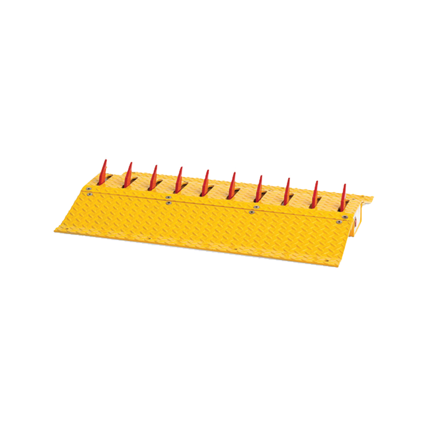 Picos poncha llantas autónomo / No requiere barrera vehicular / Para delimintar dirección de tráfico vehicular / Compatible con 1601-088 / Mide 90cm (3ft) / Fácil instalación de sobreponer