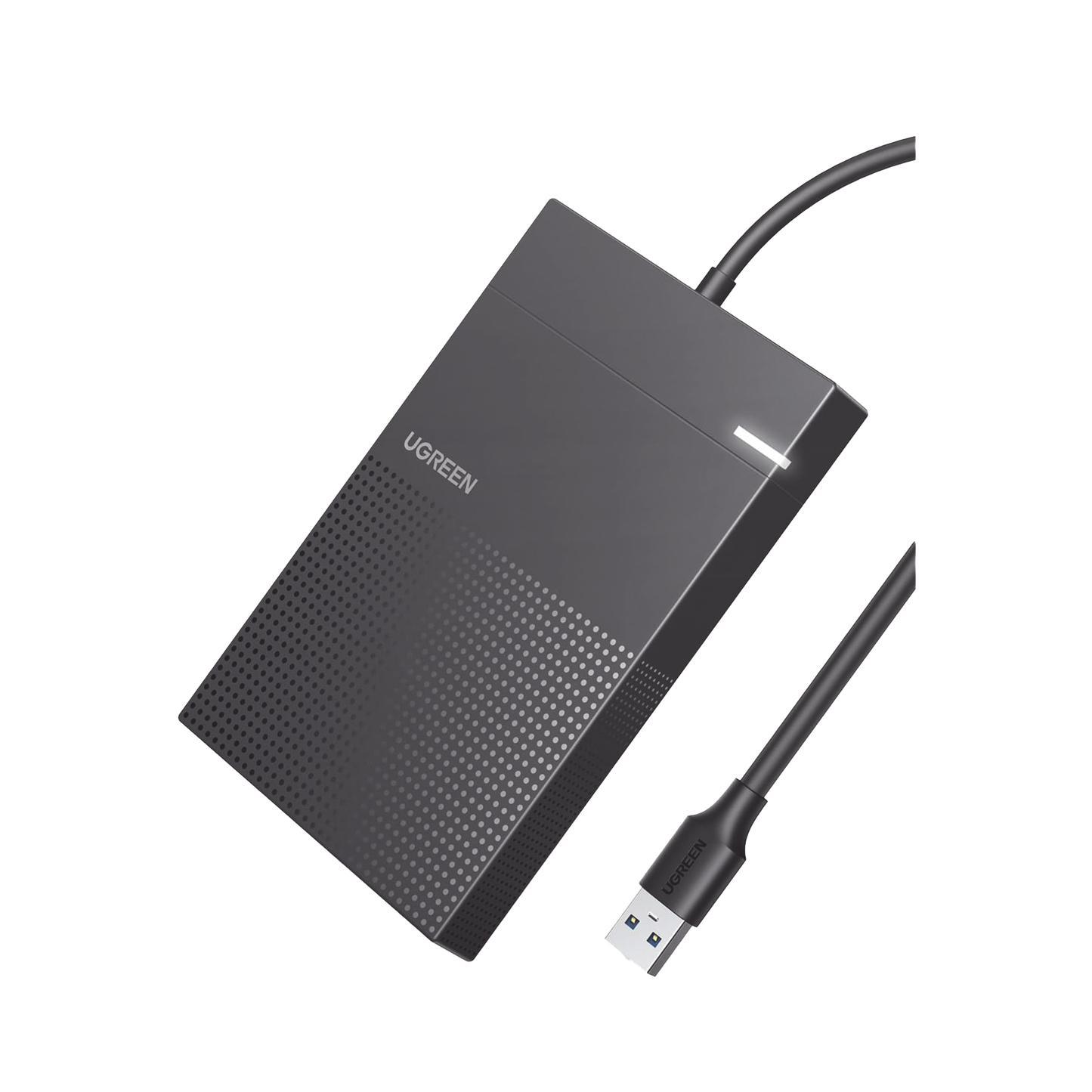 Carcasa de Disco Duro 2.5'' (Enclosure) / Adecuado para HDD y SSD de 2.5” / Chip Inteligente / UASP & TRIM / Led Indicador / ABS / Hibernación Automática / Compatible con SATA I II III, HDD, SSD de hasta 6TB