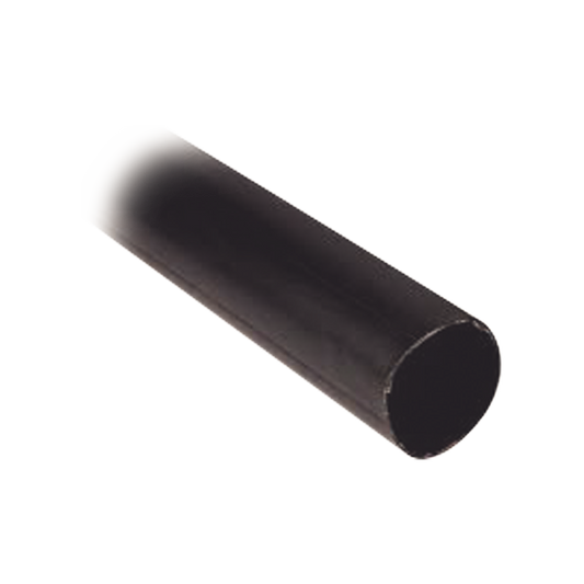 Tubo Termoencogible (Termofit) Negro de 1.2 m, 2" de Diámetro, Reduce de 2:1, Poliolefina.