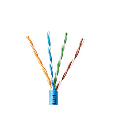 Bobina de Cable de 305 Metros / UTP Cat6 / Color Azul / UL, CMR, SPNLS / Probado a 350 Mhz / Para Aplicaciones de CCTV, Redes de datos, IP Megapixel, Control RS485