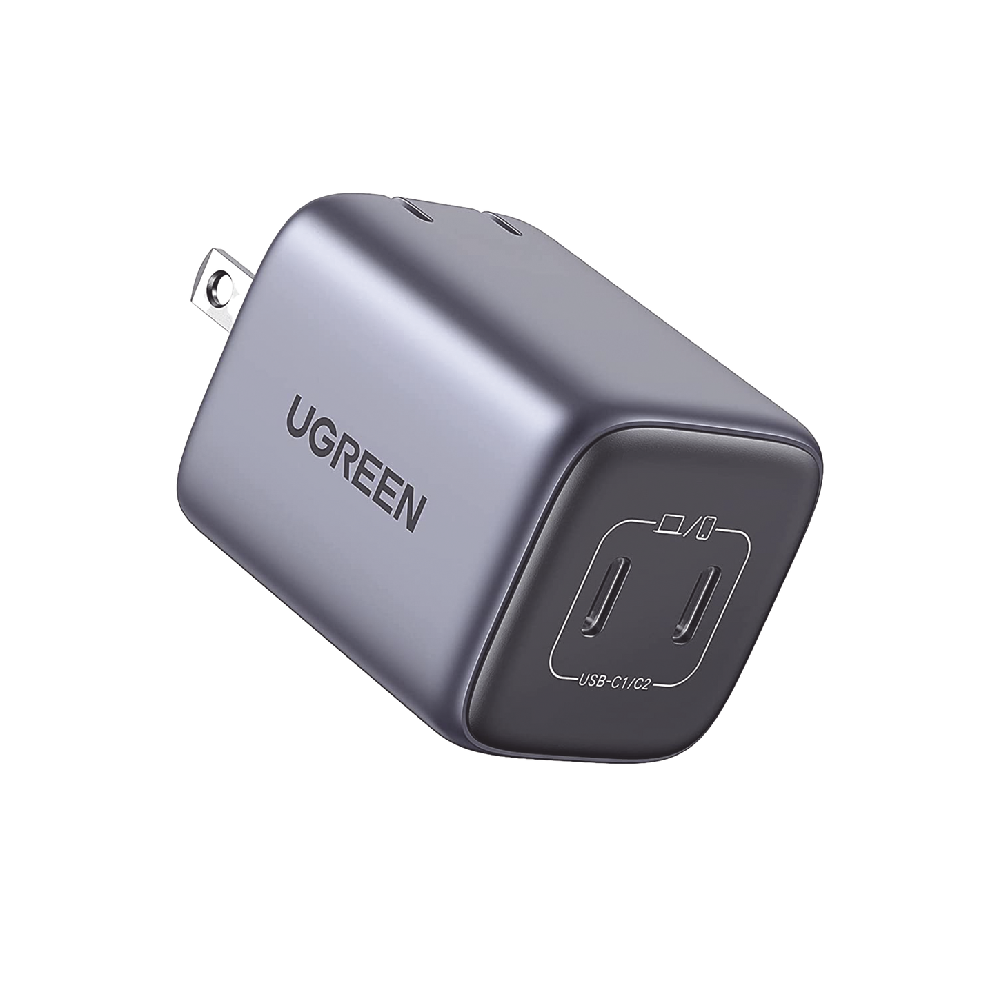 Cargador de 45W serie Nexode Mini | 2 Puertos USB-C de Carga Rápida | Tecnología GaN II | Power Delivery 3.0 | Quick Charge 4.0 | Chip Confiable y Carga Inteligente | Optimiza la Experiencia de Carga | Tecnología Thermal Guard