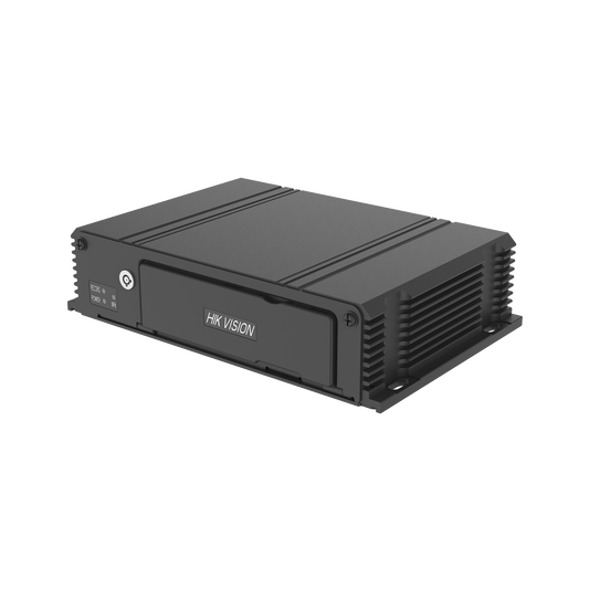 DVR Móvil 2 Megapixel (1080p) / 4 Canales TURBOHD / Tecnología IA Integrada / Soporta 4G / GPS / Sensor G / Soporta 2 Memorias SD (512 GB total) / Alarmas I/O