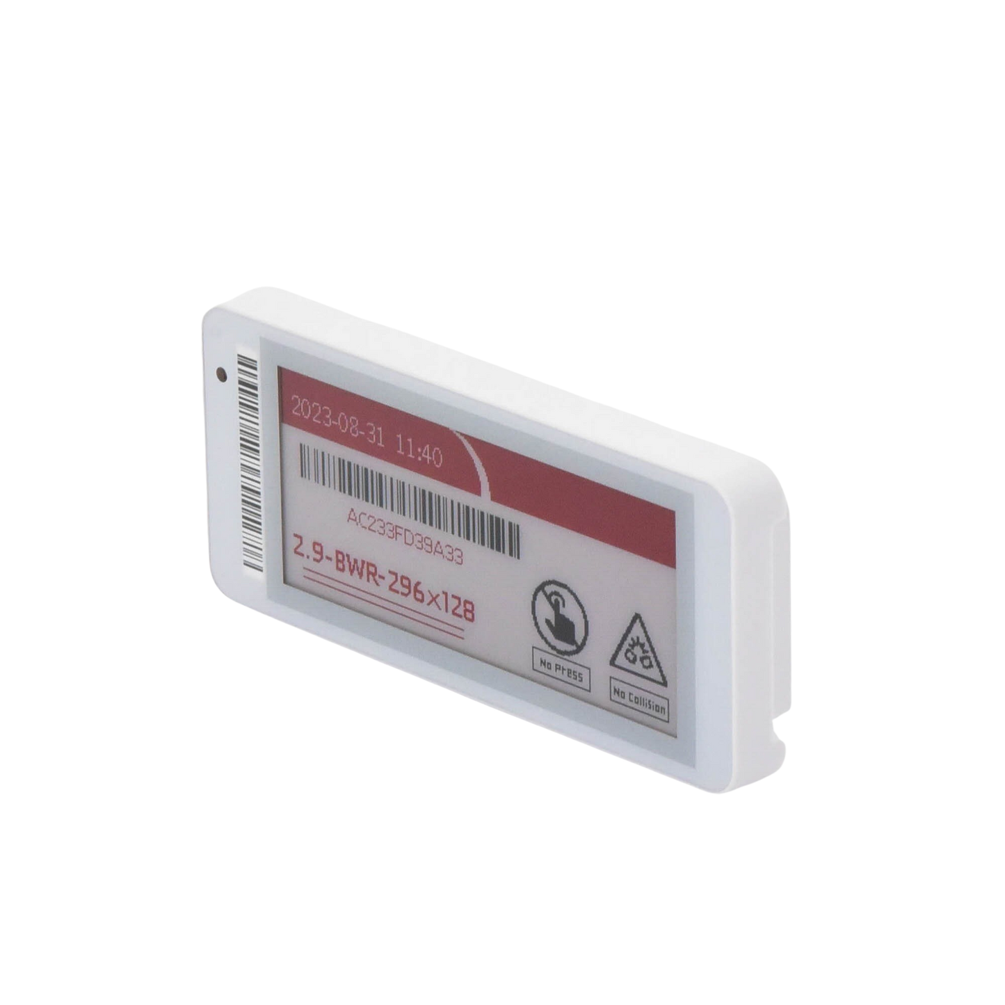 Etiqueta de Tinta Electrónica / ESL / 2.9 Pulgadas / Uso en Estantes / Bluetooth