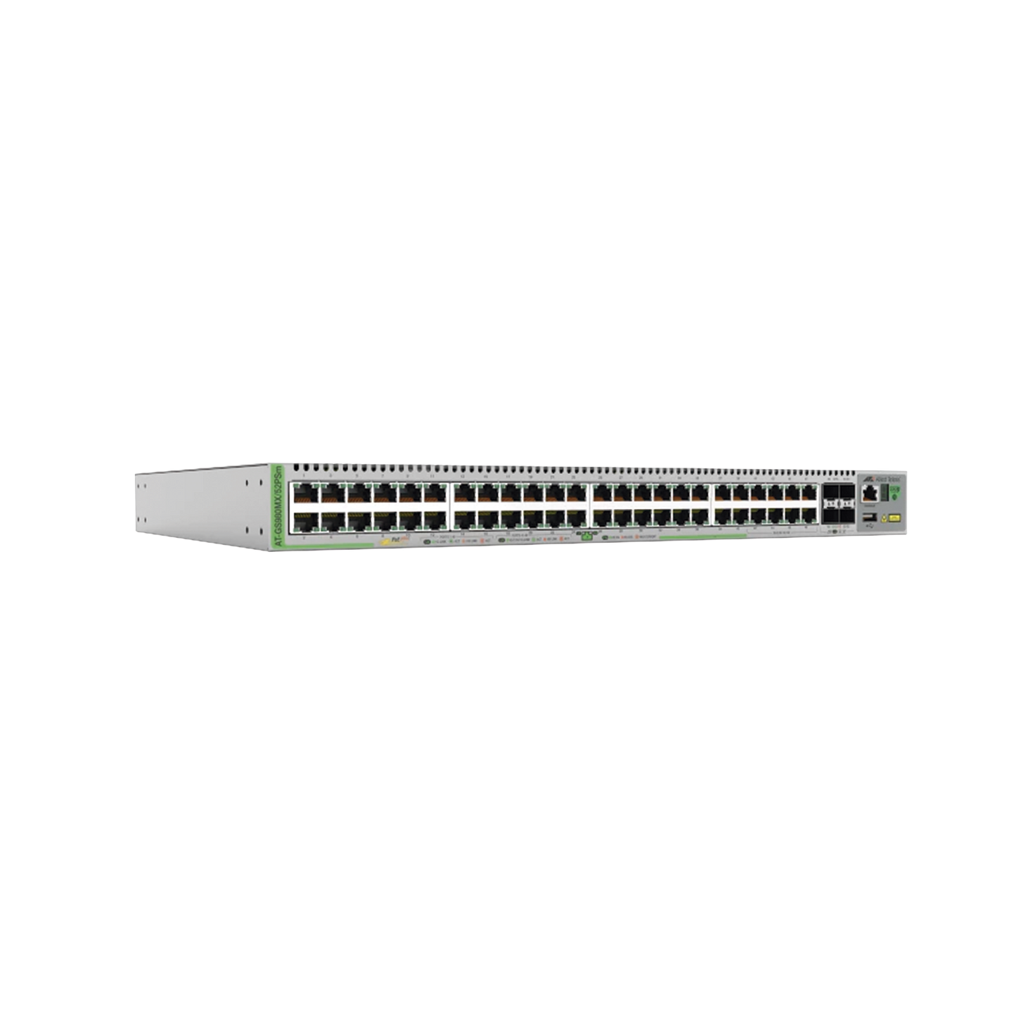 Switch L3 Stackable, 40x 10/100/1000-T PoE+ , 8x 100M/1G/2.5G/5G-T PoE+, 4x SFP+ Ports, 370W