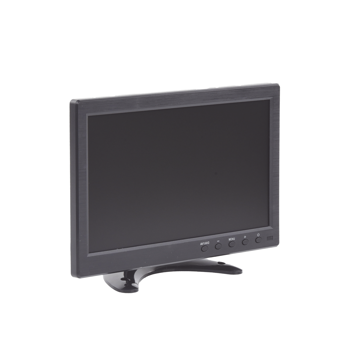 Monitor 10.1" TFT-LCD ideal para colocar en vehículos o DVR/NVR. Entradas de video HDMI, VGA y RCA (CVBS)