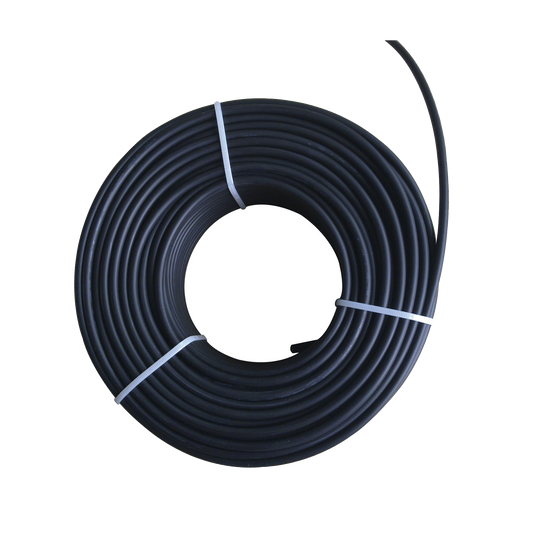 Cable Fotovoltaico Negro / 6mm² (10AWG) / Material COBRE / 2000V / Rollo de 50 m