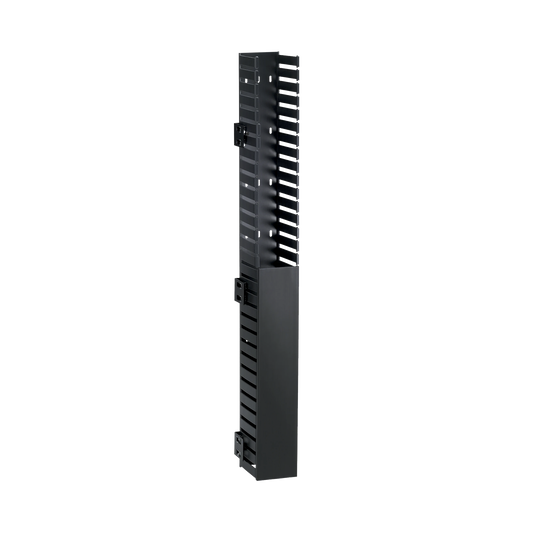 Organizador Vertical IN-Cabinet, Sencillo (Solo Frontal), Para Uso Con Gabinetes Panduit de 800 mm de Ancho, 40 UR, Color Negro