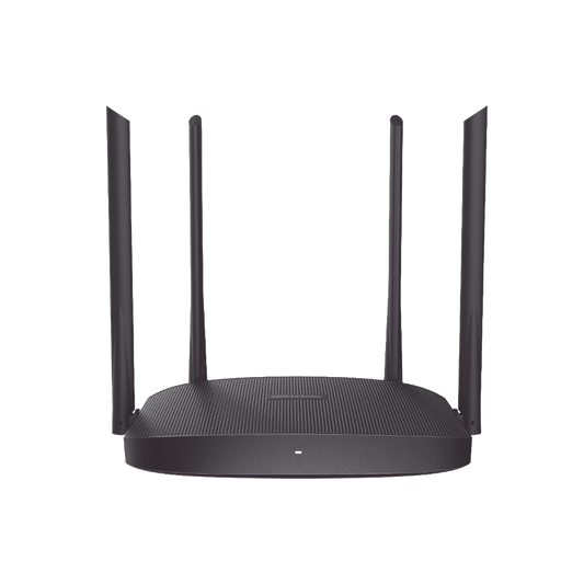 Router Inalámbrico WISP / Hasta 1200 Mbps / Doble Banda AC (2.4 GHz y 5 GHz) / 4 Puertos 10/100 Mbps /  4 Antenas Omnidireccional de 5 dBi / Interior