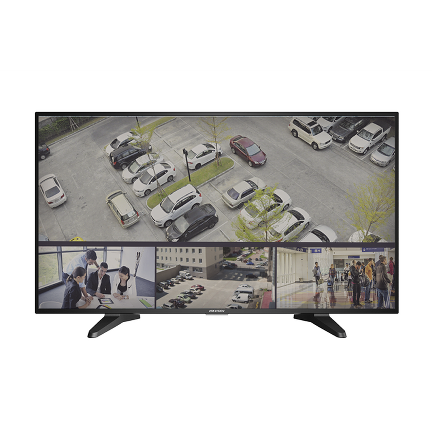 Monitor LED 32" Ultra-Brillante Full HD con Altavoces Potentes, Ángulo de Visión 178° y Entradas HDMI-VGA / Funcionamiento 24/7 y Montaje VESA (100 X 100) / Calibración Inteligente de Imagen