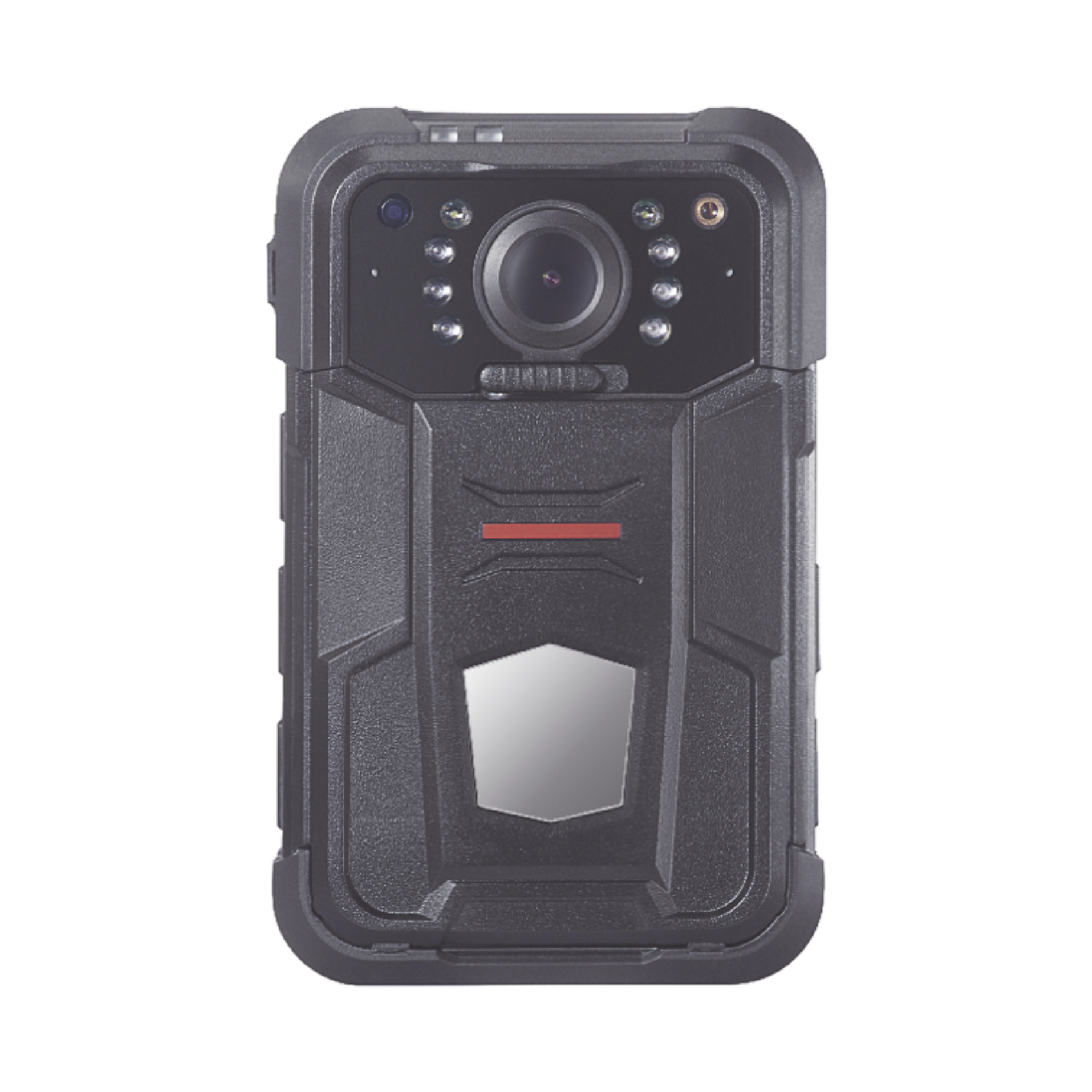 Body Camera Portátil / Grabación a 1080p / Pantalla 2.4" LCD / IP67 / H.265 / 32 GB de Almacenamiento / GPS / WIFI / 3G y 4G / Fotos de Hasta 30 Megapixel / Micrófono Integrado