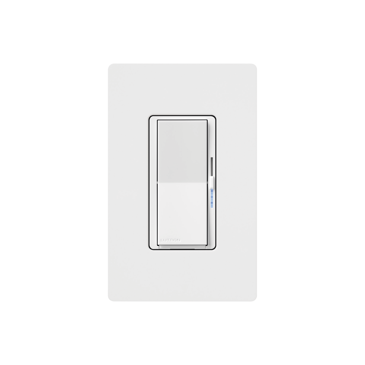 (Caseta Wireless) Atenuador de pared. Aumenta/Disminuye Intensidad de Iluminación.  No requiere cable neutro. 150W LED / 600W INC/HAL