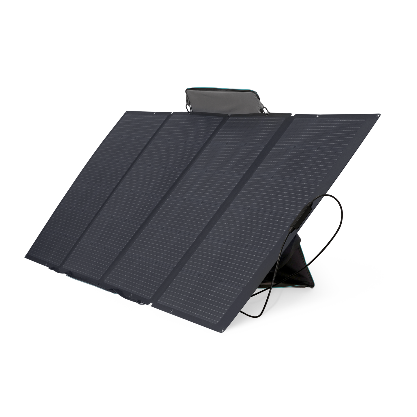 Módulo Solar Portátil y Flexible de 400W Recomendado para Estaciones Portátiles EFD330, EFD350 ó EFD500 / Ajuste de Ángulo / Carga Eficiente / Incluye Cable XT60 a MC4
