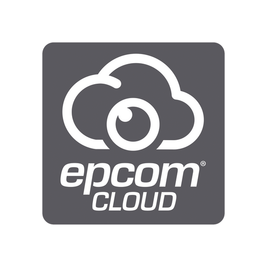 Suscripción Anual Epcom Cloud / Grabación en la nube para 1 canal de video a 8MP con 180 días de retención / Grabación por detección de movimiento