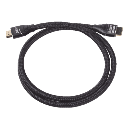Cable HDMI de 1.8m | Alta Definición | Version 2.0 | Alta velocidad 18Gbps | 4K@60Hz | Conectores Chapados en Oro | Tipo Plano