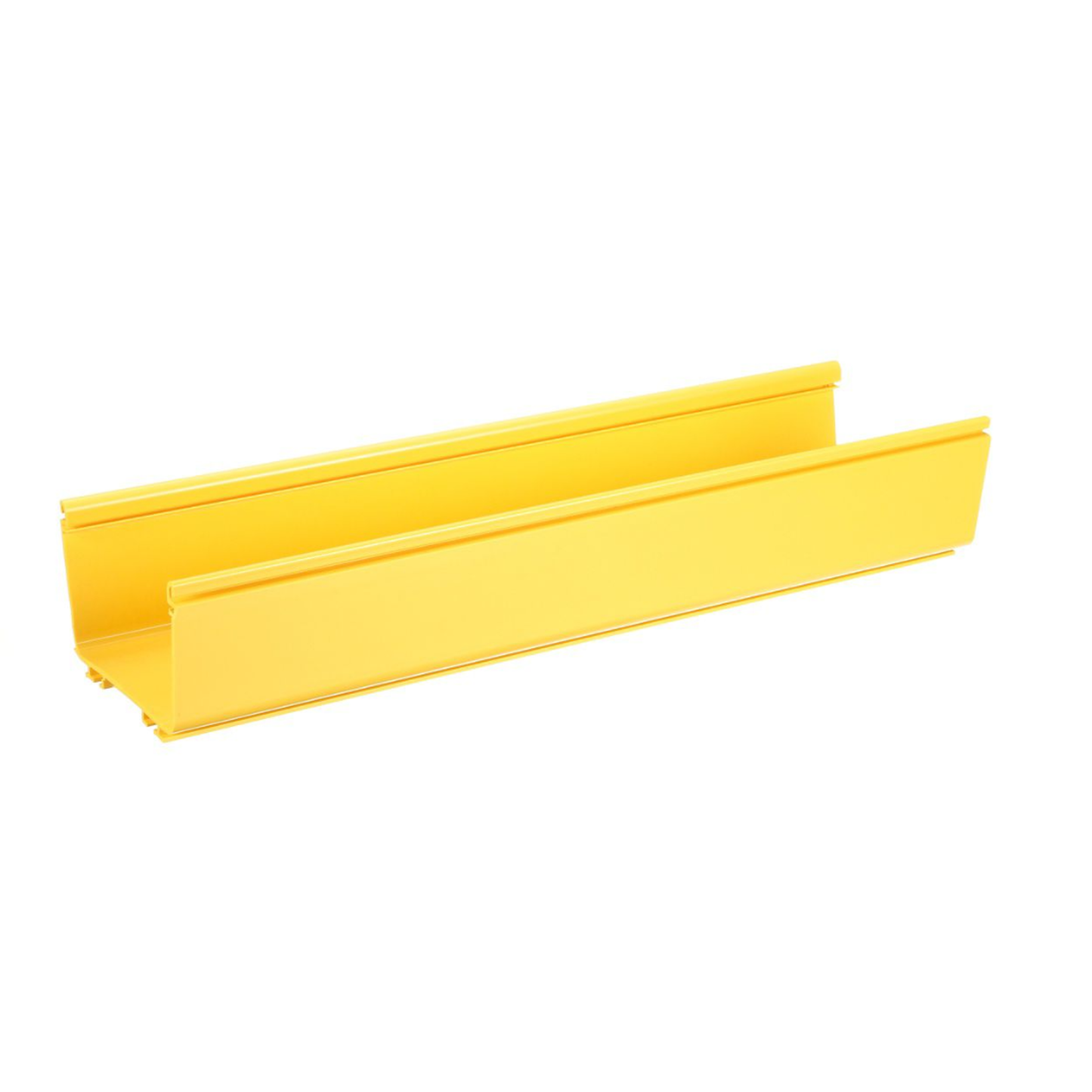 Canaleta FiberRunner™ 6X4, de PVC Rígido, Color Amarillo, 1.8 m de Largo