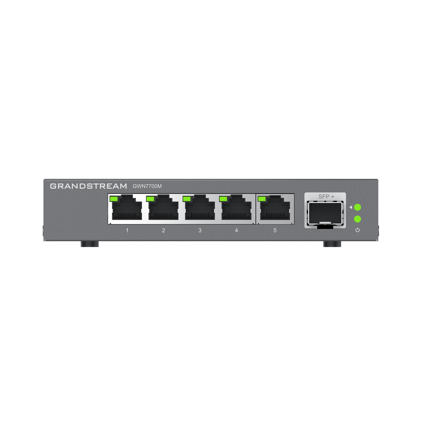 Switches de red Multi-Gigabit de 2.5G No Administrable / 5 Puertos RJ45 de 100/1000/2500Mbps / 1 puerto de fibra SFP+