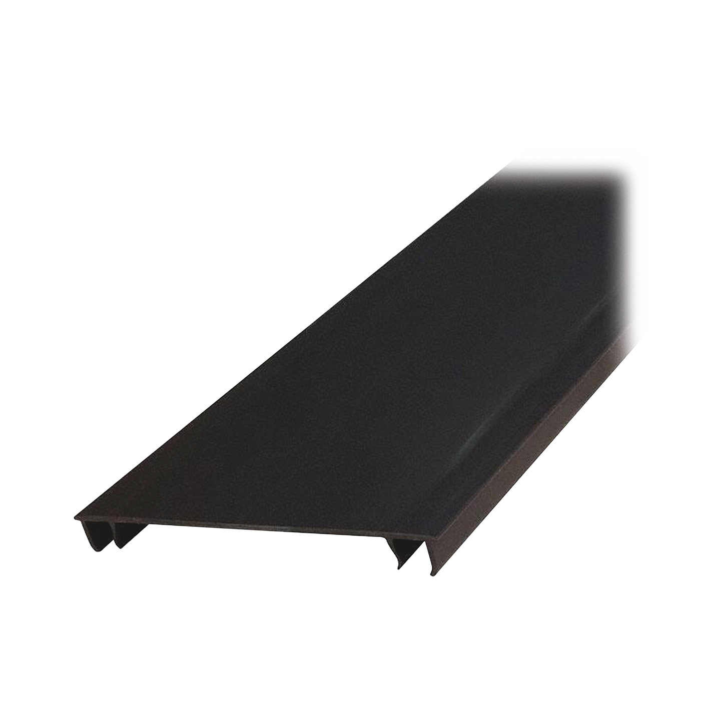 Tapa para Canaleta Ranurada Tipo H, de 55.1 mm de Ancho, 1828.8 mm de Largo, Color Negro