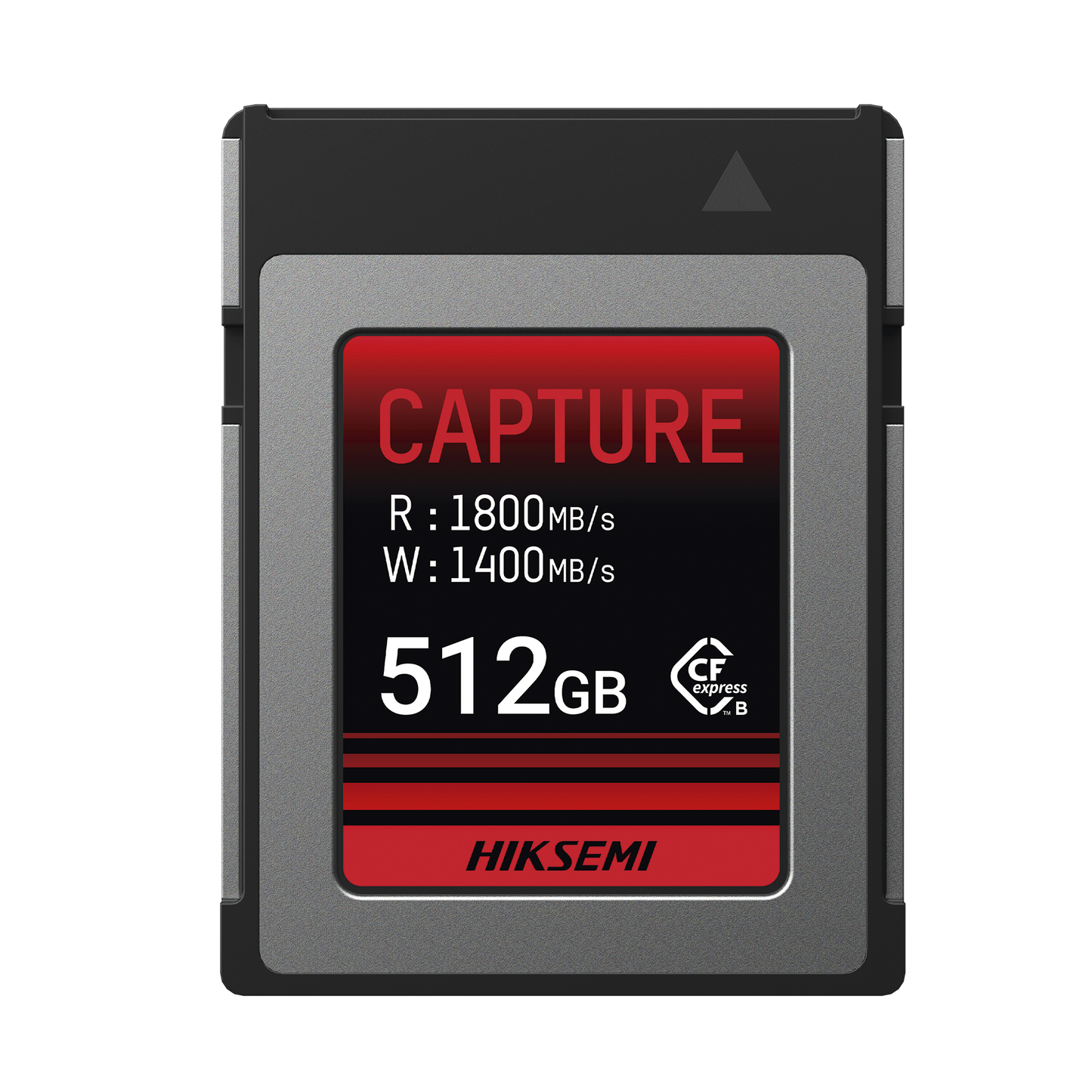 Memoria CFexpress tipo B / Clase 10 de 512 GB / Especializada para Cámaras de Fotografía y Video  / 1800 MB/s Lectura / 1700 MB/s Escritura