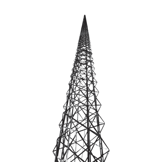 Torre de Fibra de Carbono 18.3 metros (60 pies) Autosoportada- ULTRA LIGERA.