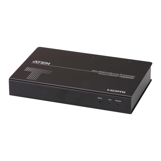 Receptor KVM | HDMI | Over IP | 1920x1200 | 60Hz | Compresión de Video sin Perdidas