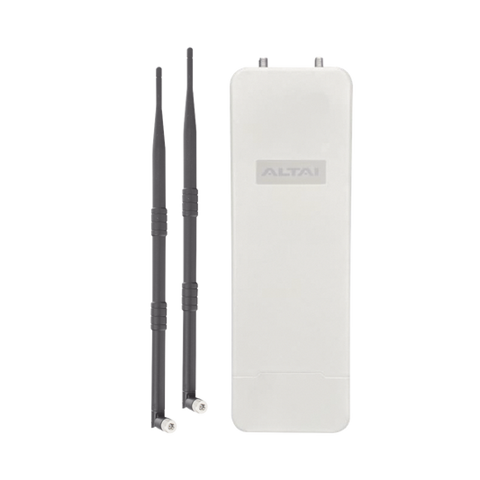 Poderoso Kit WiFi Omnidireccional para WISP, Hasta +200 m de Cobertura, El Kit Incluye Punto de Acceso C1XN+ y  2 x Antenas de 9dBi  Omnidireccionales