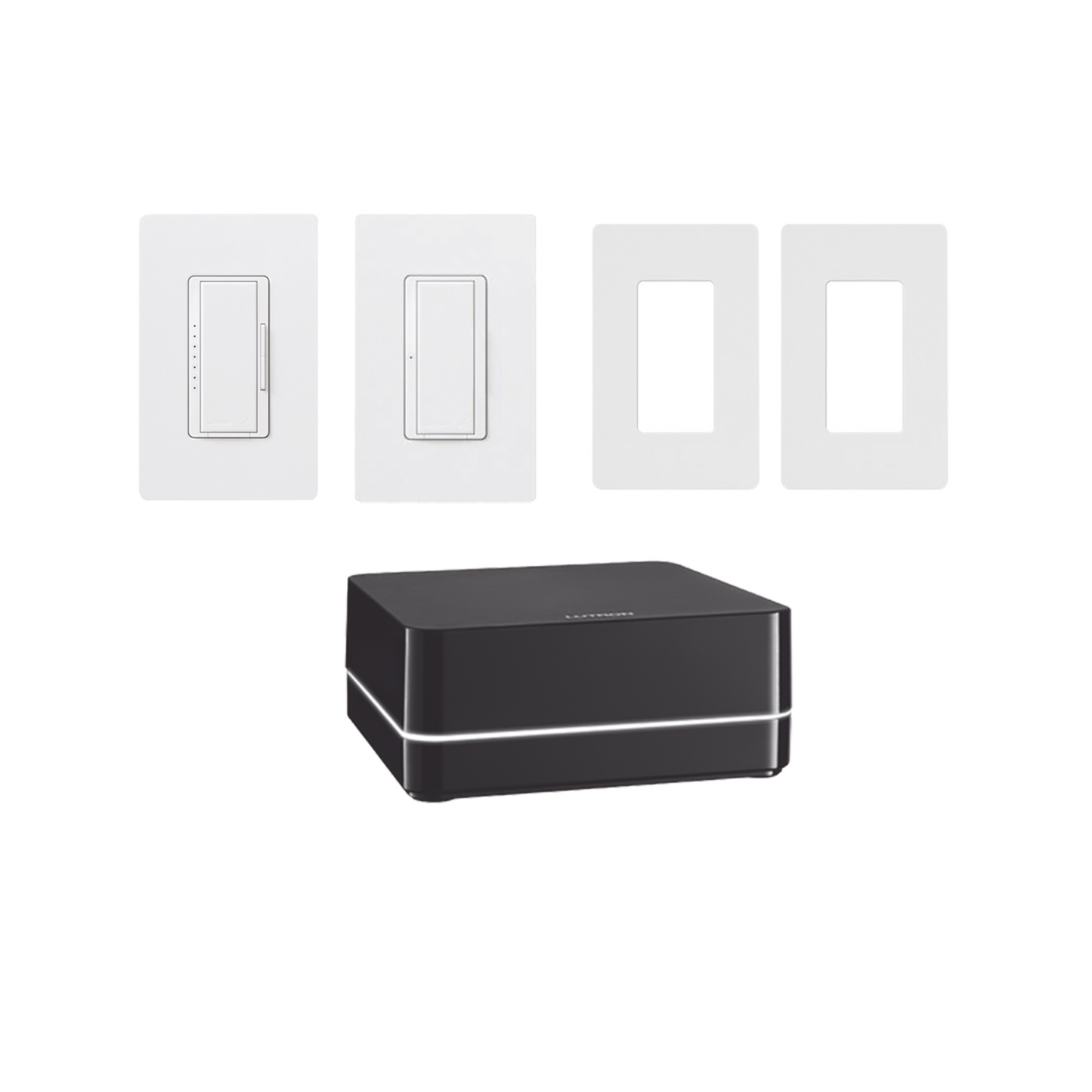 (RA2 Select) Kit de RA2 Select, inicie su proyecto con LUTRON, fácil de instalar y programar.