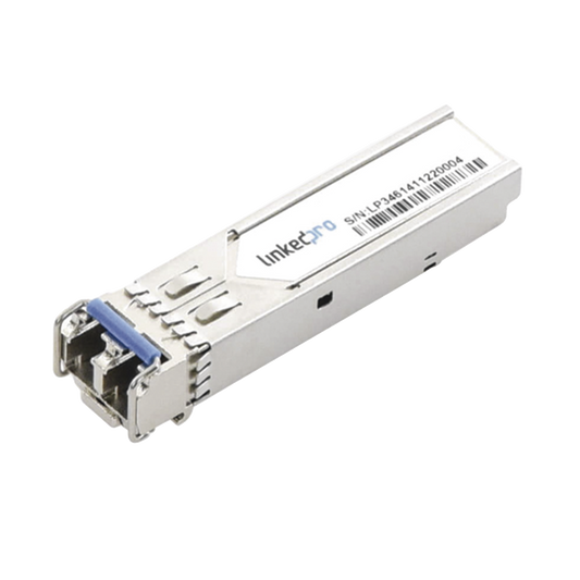 Transceptor Industrial SFP (Mini-Gbic) / Multimodo / 1.25 Gbps de velocidad / Conectores LC Dúplex / Hasta 2 km de Distancia