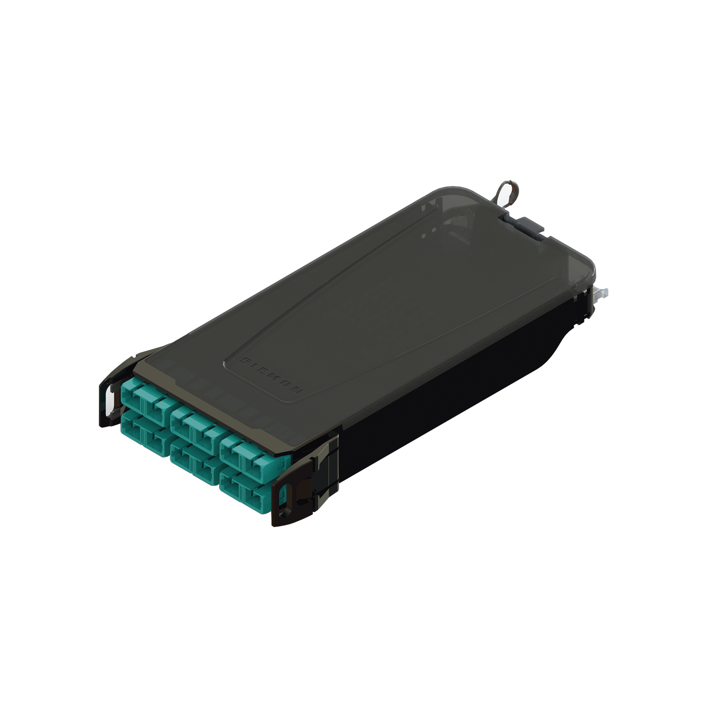 Cassette para empalme (Fusión) LightVerse, Hasta 12 fibras, Conectores  SC/UPC "Shuttered", para fibra Multimodo OM3, 900um, 1 metro