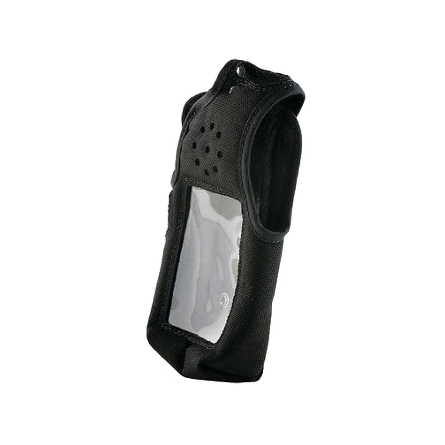 Funda de Nylon, clip metálico p/ cinto, correa-broche y visor frontal-DTMF / IC-F3161T/D, IC-F3261T/D, IC-F3360DT.