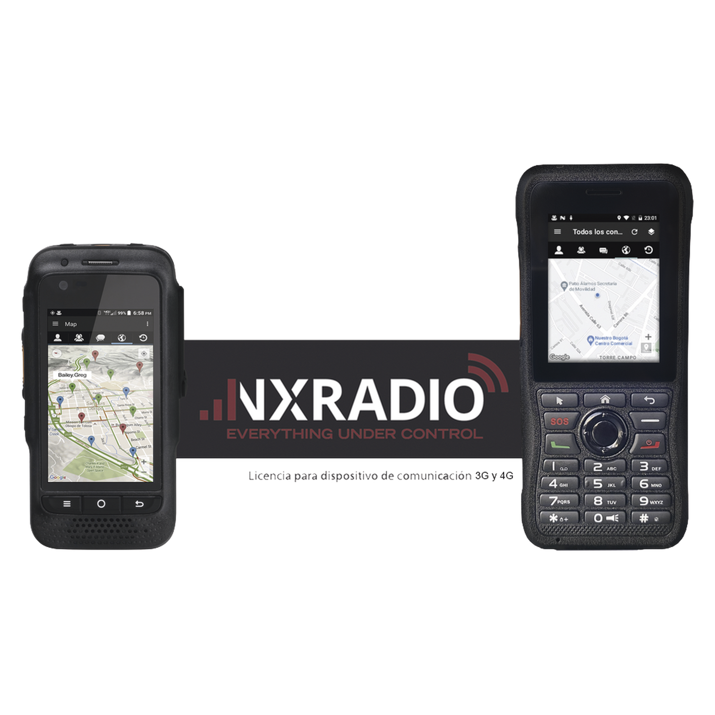 12 meses de Servicio NXRadio para Terminales de Radio NXPOC130, RG360 y M5.