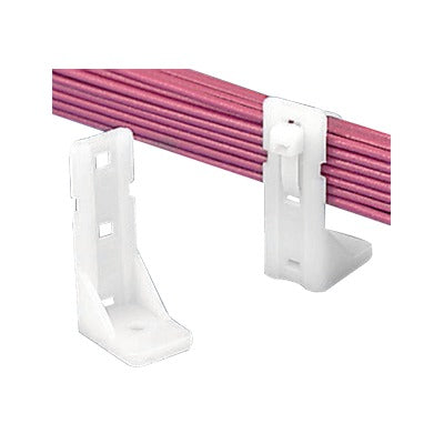 Sujetador-Separador Pan-Post de Nylon 6.6, Para Fijación de Mazos de Cables con Cinchos, Uso Interior, Color Natural, 1 Pieza