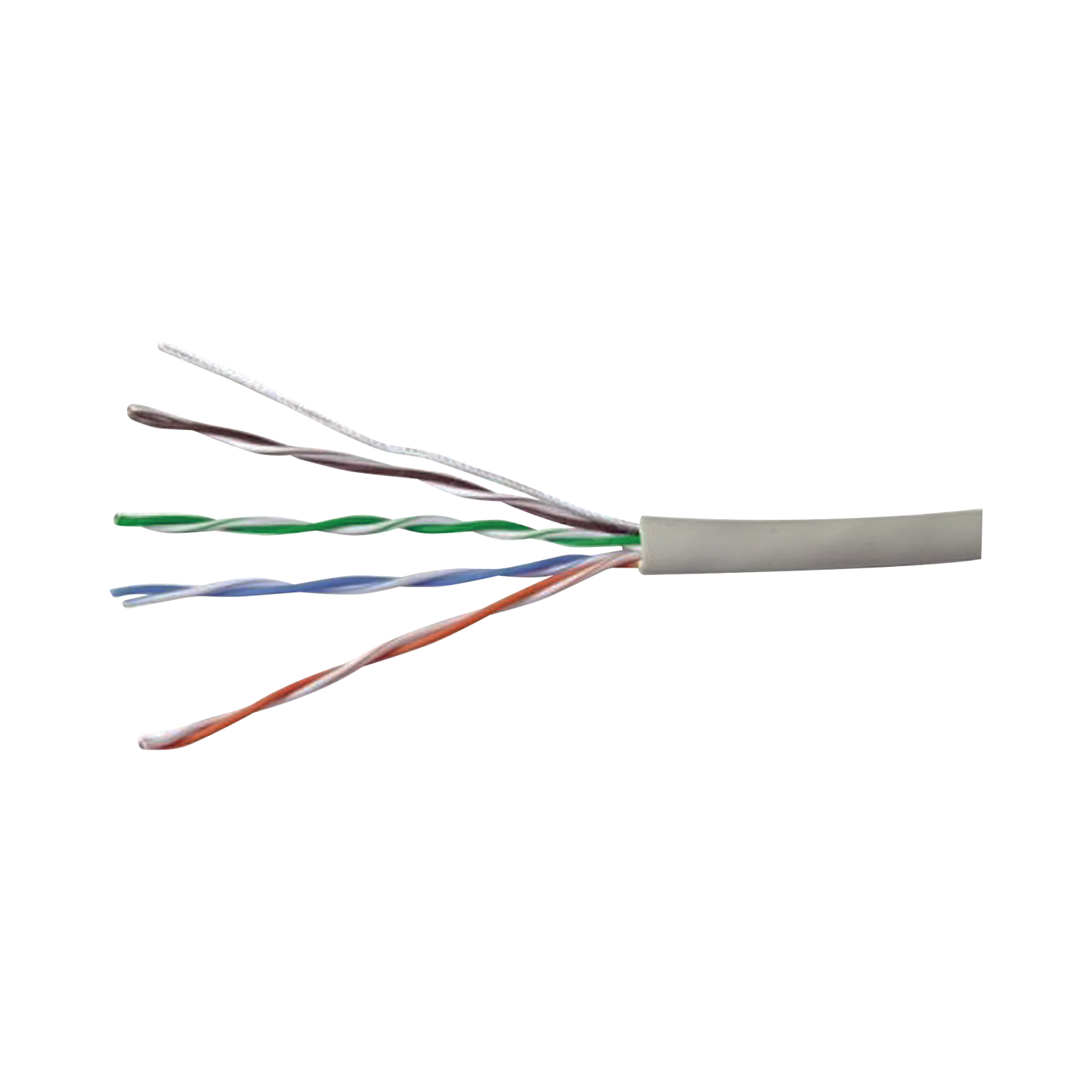 Bobina de Cable UTP 305 m. de Cobre, PanNet, Gris, Categoría 5e (24 AWG), PVC (CM), de 4 pares