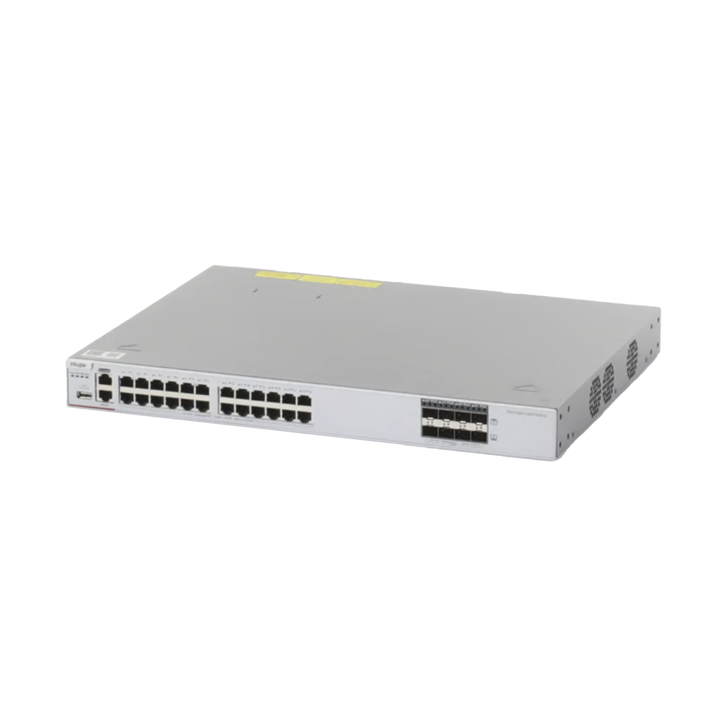 Switch Core Administrable Capa 3 con 24 puertos Gigabit + 8 SFP+ para fibra 10Gb, gestión gratuita desde la nube.
