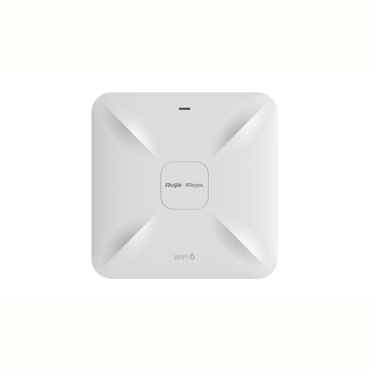 Punto de Acceso Wi-Fi 6 para Interior, se Instala en Techo o Pared, hasta 512 Usuarios y 3.2 Gbps, Doble Banda 802.11ax MU-MIMO 4x4