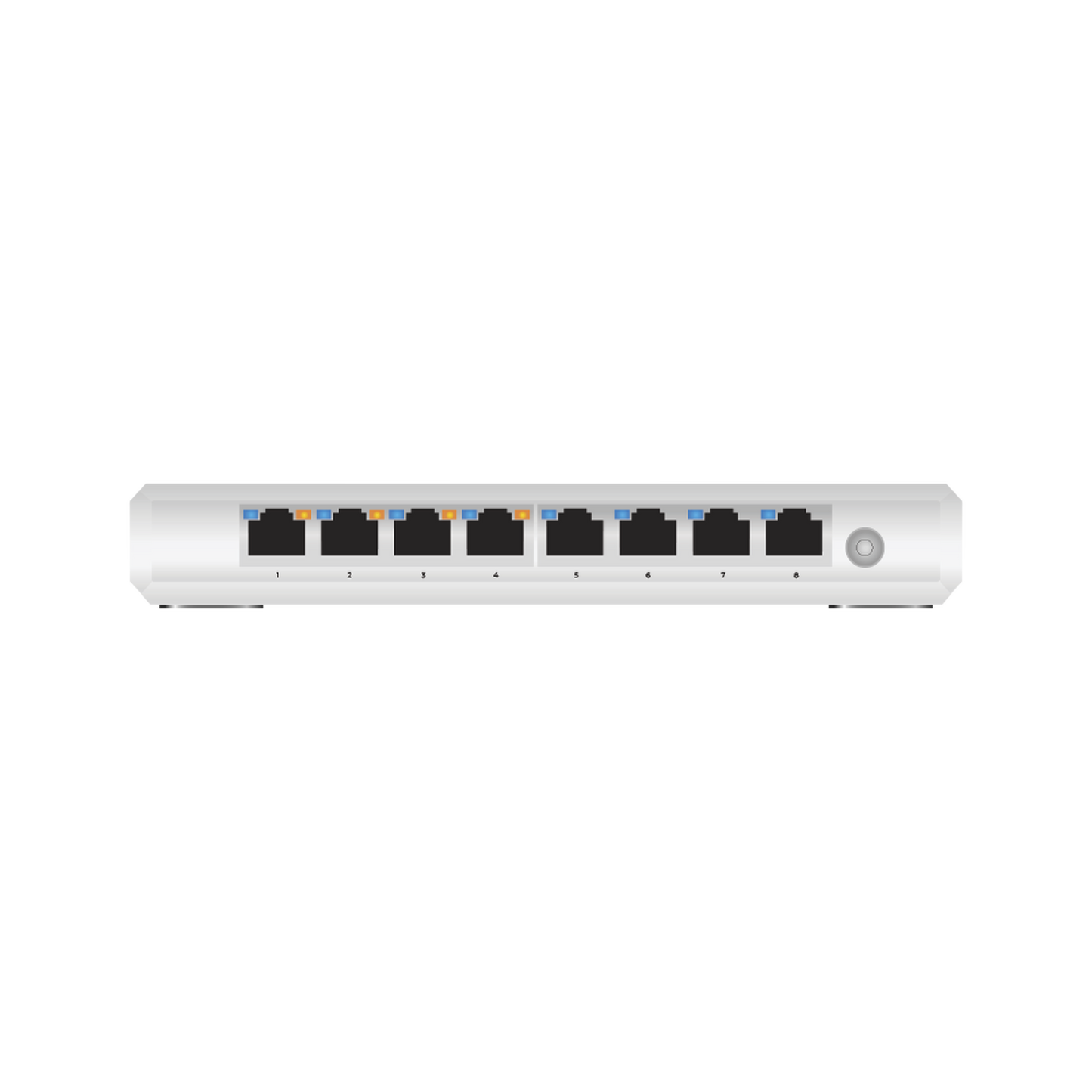 Switch Gigabit PoE+ Administrable / 8 puertos 10/100/1000 Mbps (4 de ellos PoE+ 802.3af/at) / Hasta 60W / Administración nube gratuita