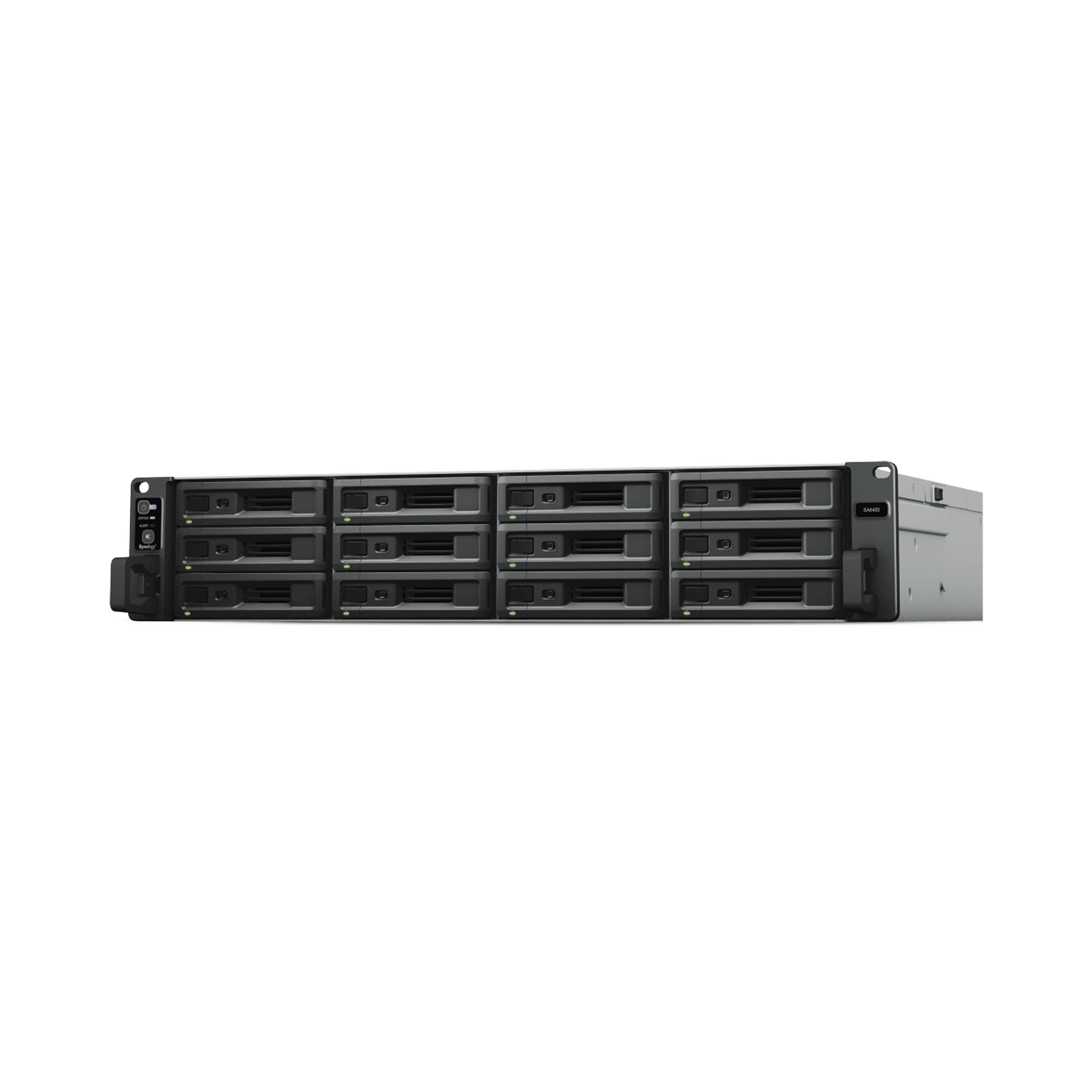 Servidor NAS para rack de 12 bahías / Expandible hasta 180 bahías / Hasta 1,536 TB