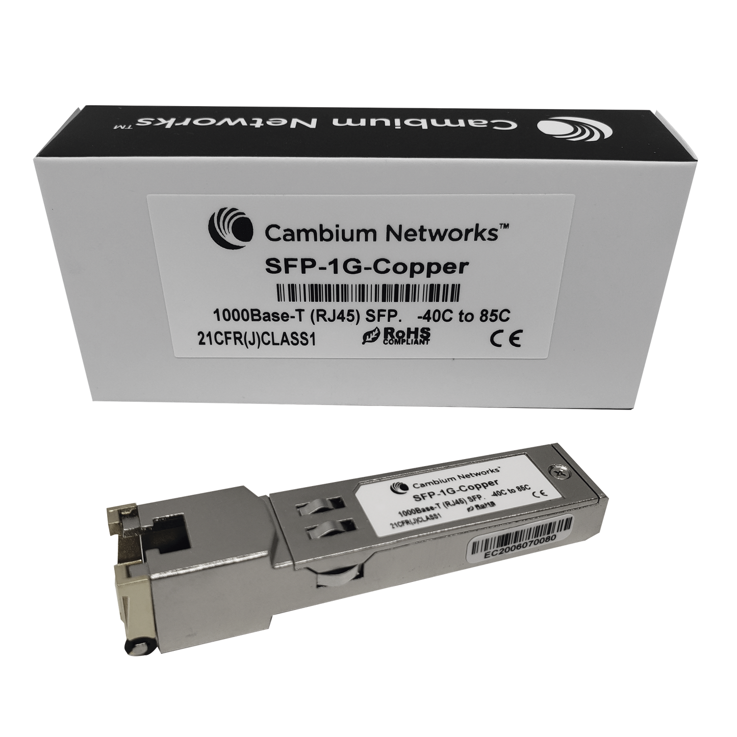 Transceptor MiniGbic SFP, 1 Gbps, Ethernet 10/100/1000 (RJ45)