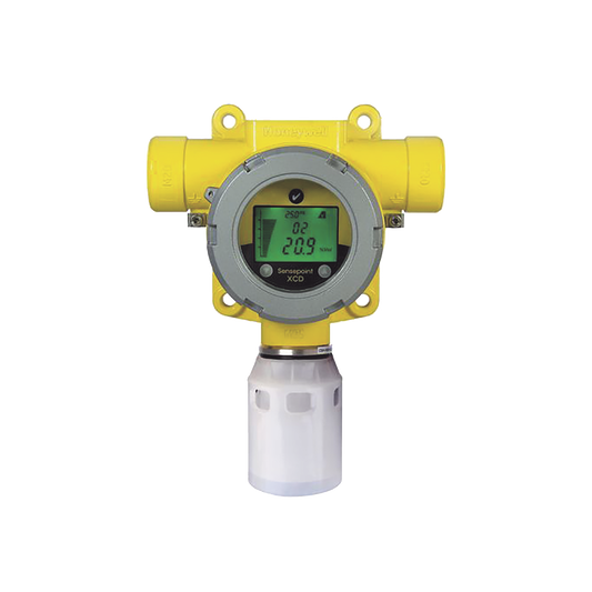 Detector Fijo De Gas Con Sensor EC De Oxigeno 0-25% v/v, Para Gases Combustibles, Salida 4-20 mA, UL/c-UL/INMETRO, 2x3/4" NPT, Carcasa Aluminio, Serie Sensepoint XCD