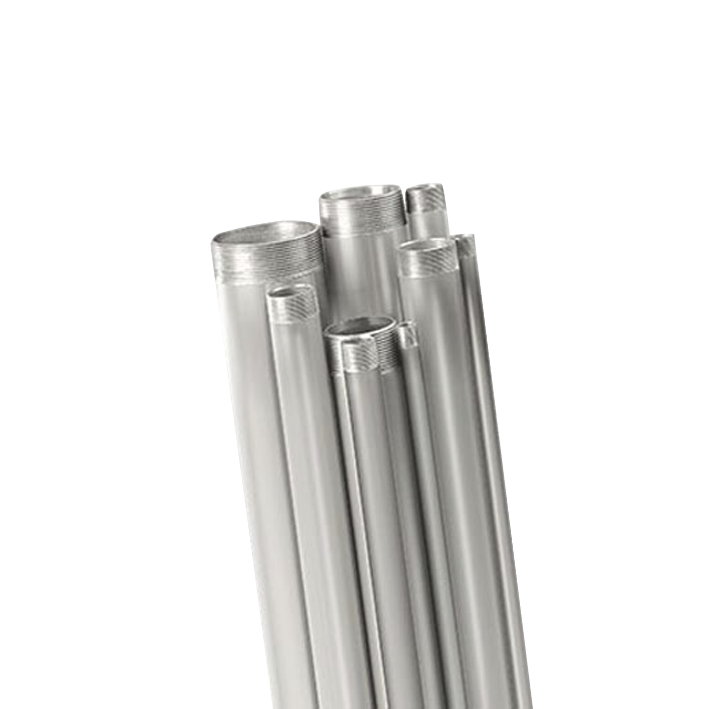 Tubo conduit rígido de aluminio de 3” (76.2 mm) de 3.05 mts con cople.