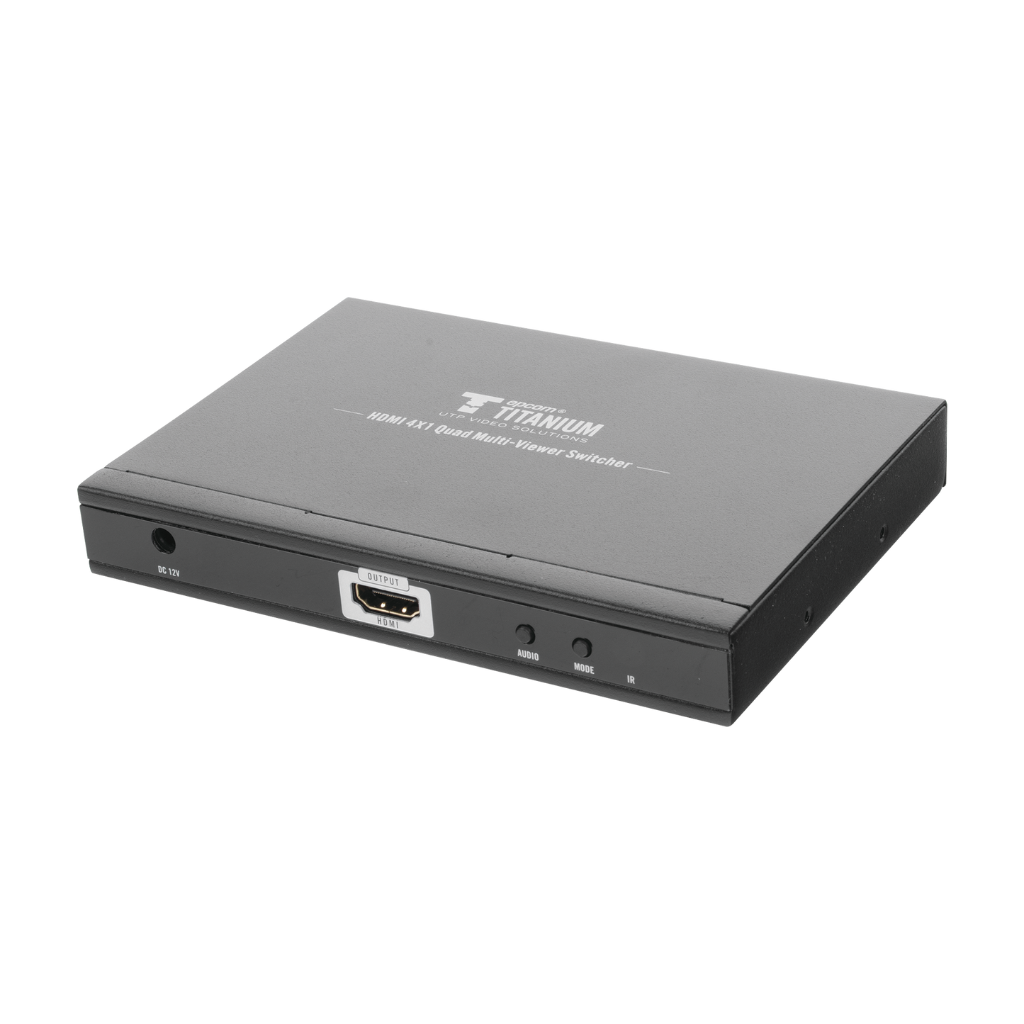 MATRICIAL DE VIDEO HDMI 4X1 (Divisor) / 4 Entradas a 1 Salida HDMI /  1080p @ 60Hz / Diferentes modos de Display / Pantalla completa, Modo Dual, Modo Quad / Conmutación por Botón o Control Remoto / Botón de Control de audio.