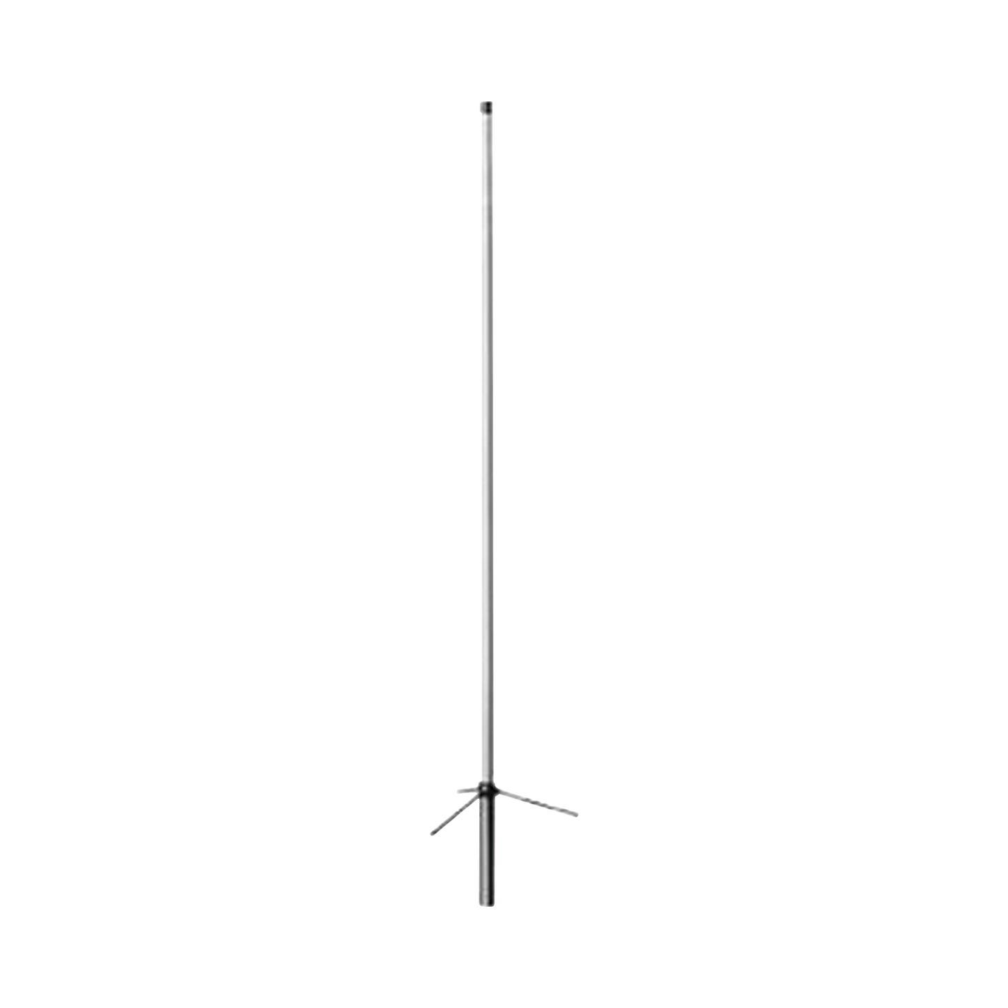 Antena base UHF, fibra de vidrio ajustable, rango de frecuencia 400 - 470 MHz