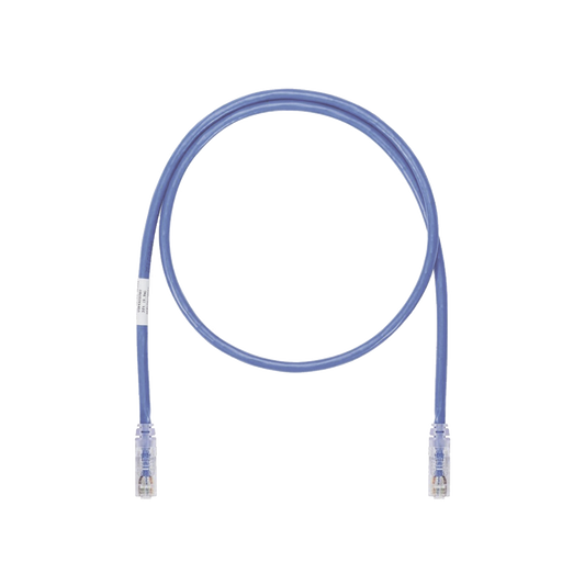 Cable de Parcheo UTP, Cat6A, 24 AWG, CM, Color Azul, 50ft