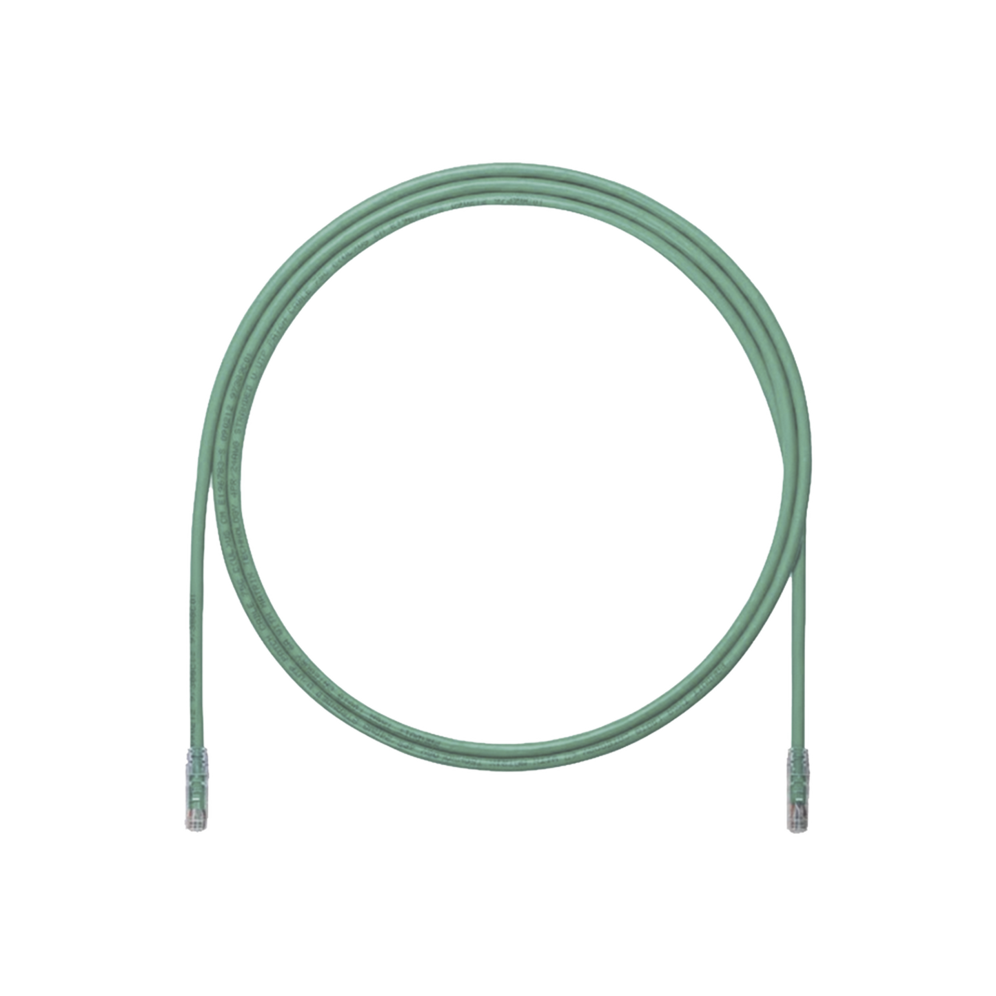 Cable de Parcheo UTP, Cat6A, 24 AWG, CM, Color Verde, 5 ft