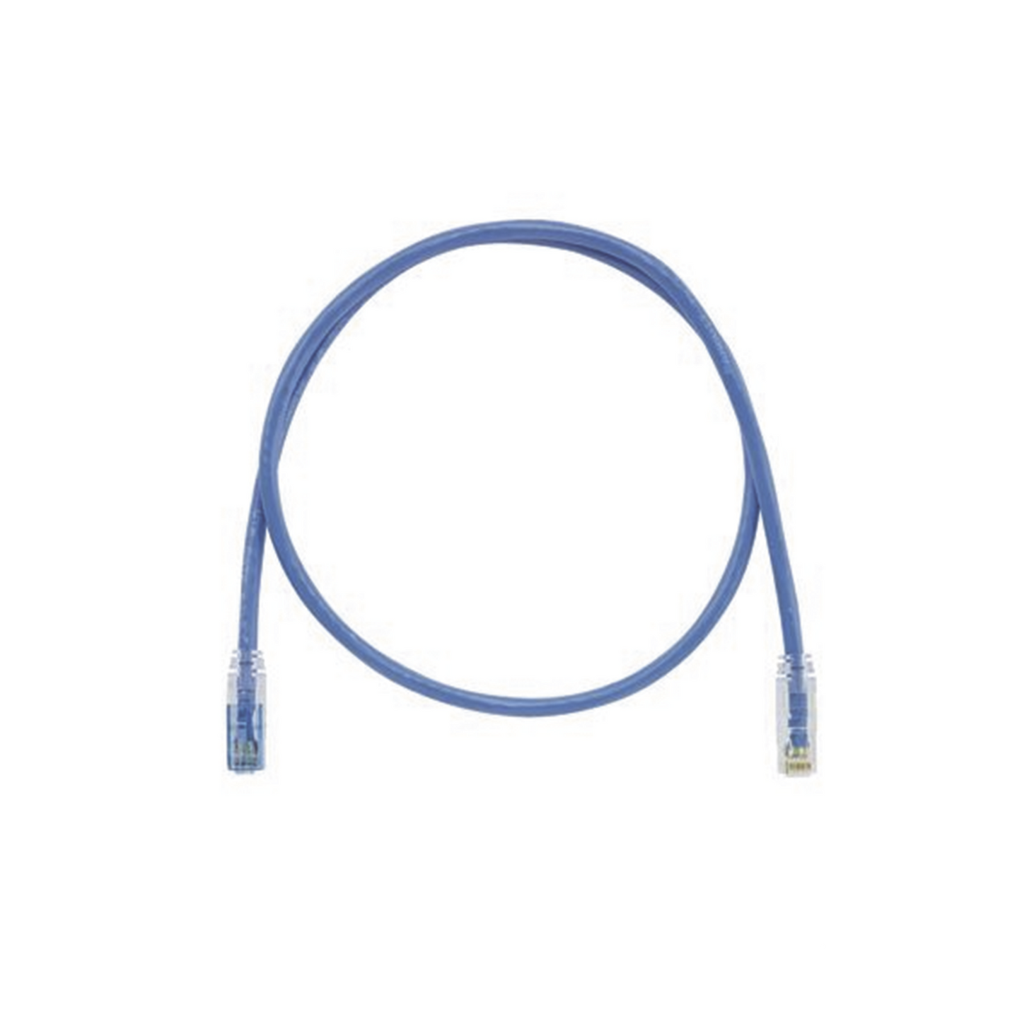 Cable de Parcheo TX6 Llaveado Azul, UTP Cat6, 24 AWG, CM, Color Azul, 3ft