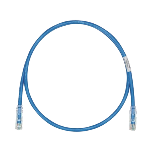 Cable de Parcheo TX6, UTP Cat6, 24 AWG, CM, Color Azul, 10 Metros