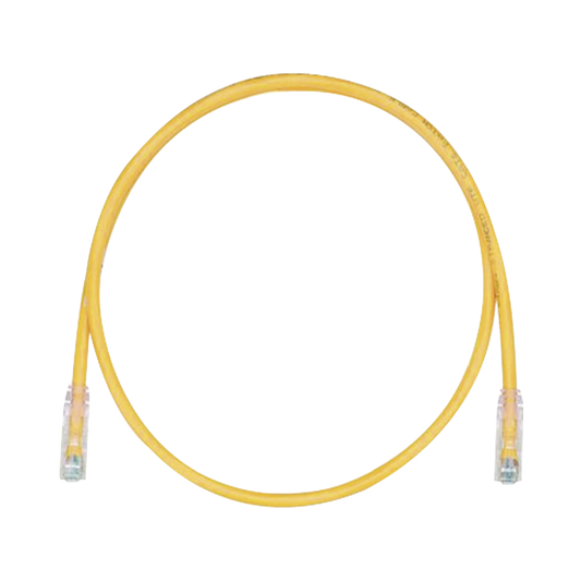 Cable de Parcheo TX6, UTP Cat6, 24 AWG, CM, Color Amarillo, 30 ft