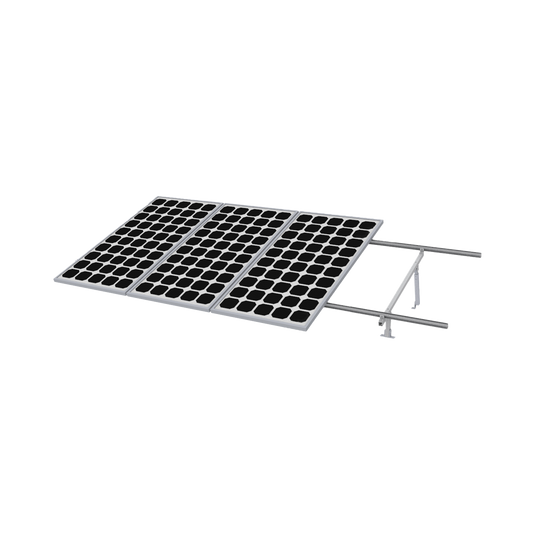 Montaje para Panel Solar, Riel "5" de 5400mm para Módulos con Espesor de 35mm, Velocidad de Viento Máx. 190km/h
