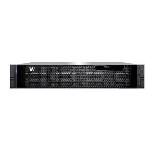 NVR Wisenet WAVE basada en Windows / Montable en Rack 2U / Incluye licencia WAVE-PRO-04 / 470 Mbps throughput / Incluye 144 TB para almacenamiento