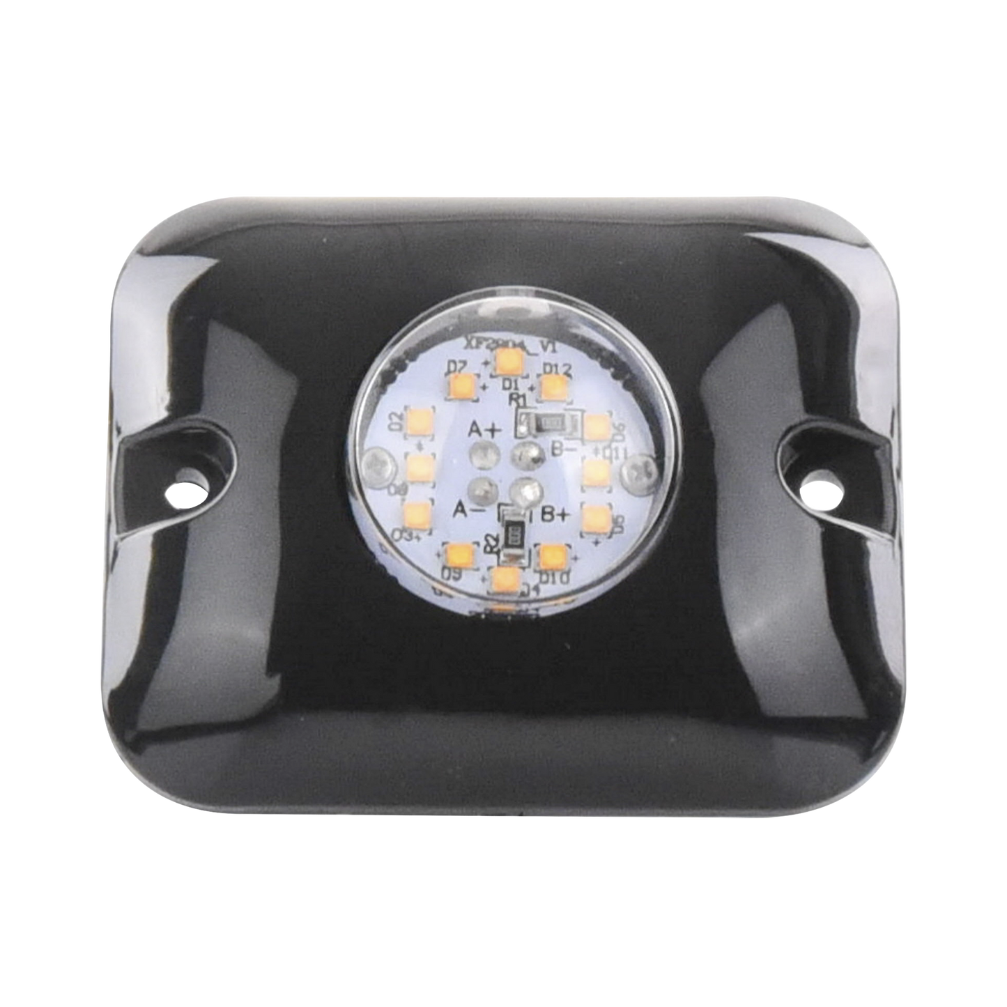 Luz Oculta Ultra Brillante con 12 LED, Color Claro